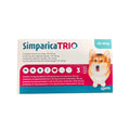 SIMPARICA TRIO® CHEWABLE TABLETS FOR DOGS 24MG (10KG-20KG) Zoetis