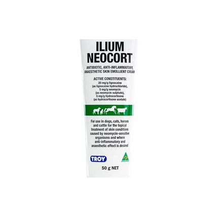 Ilium Neocort Skin Emollient Cream 50g Troy Laboratory