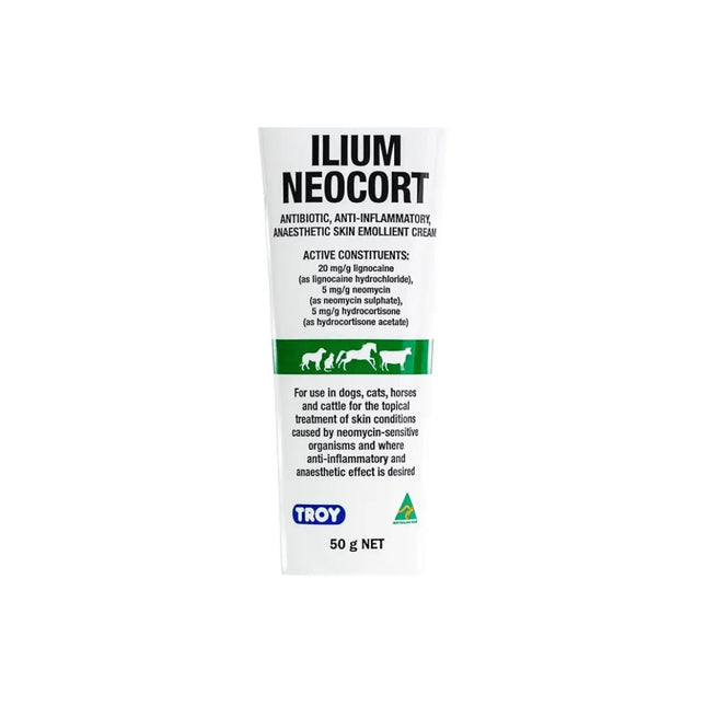 Ilium Neocort Skin Emollient Cream 50g Troy Laboratory