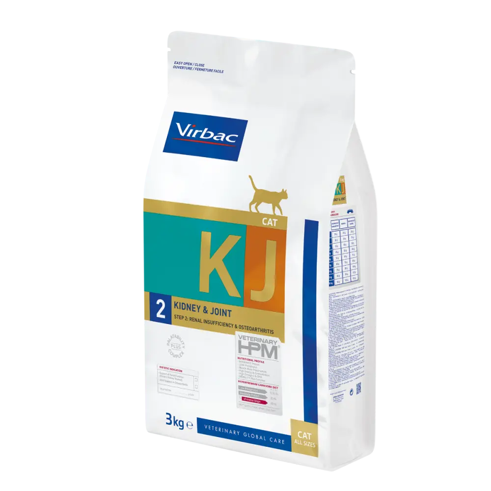 Virbac Veterinary HPM Cat Kidney & Joint KJ2 Virbac
