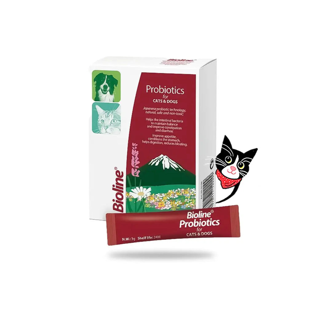 Bioline Activated Probiotics For Dogs & Cats 25g Bioline