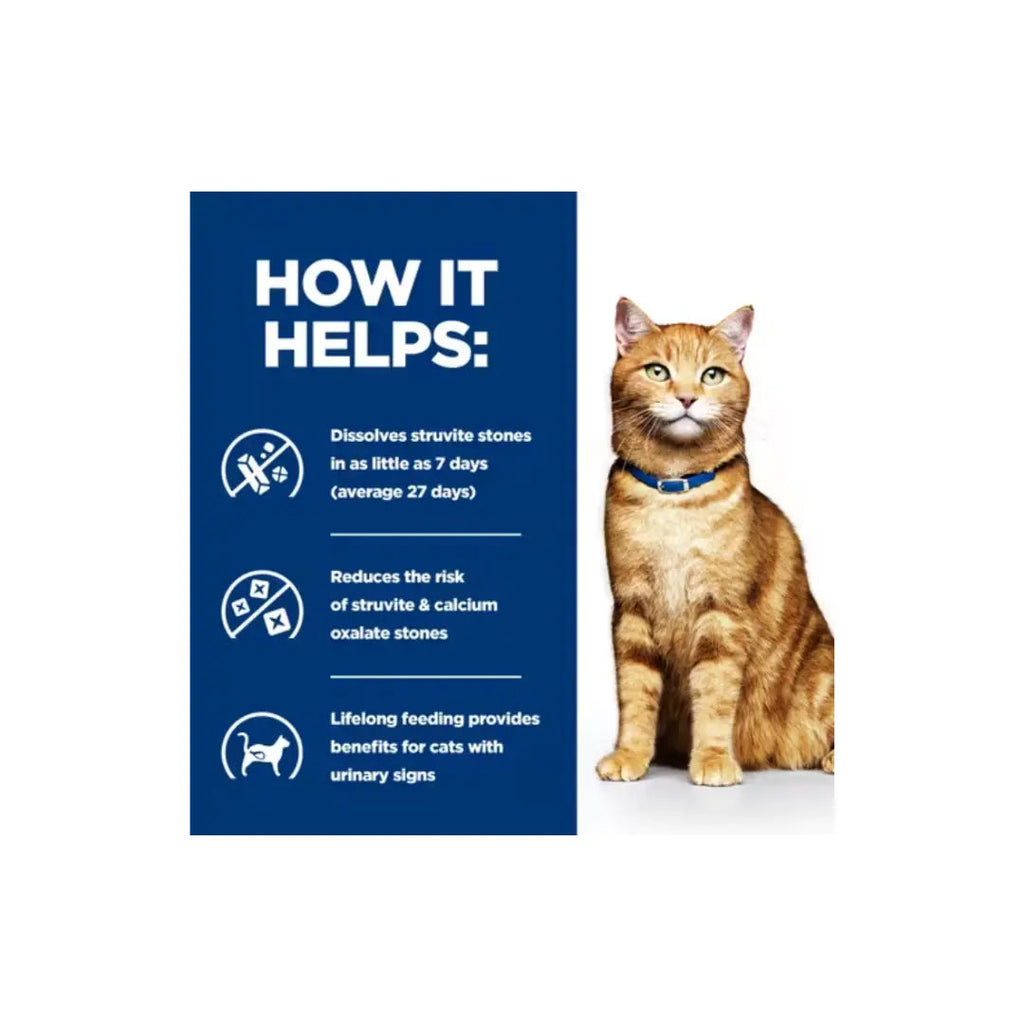 Hill’s Prescription Diet c/d Multicare Urinary Care Wet Cat Food with Chicken Pouches 85g Hills