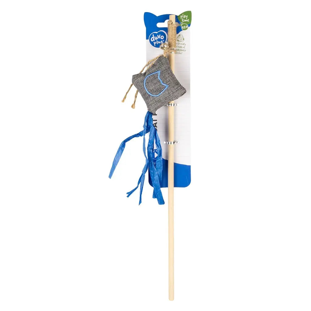 Duvo+ ECO Navy Playing Rod Kite Catnip Duvo+