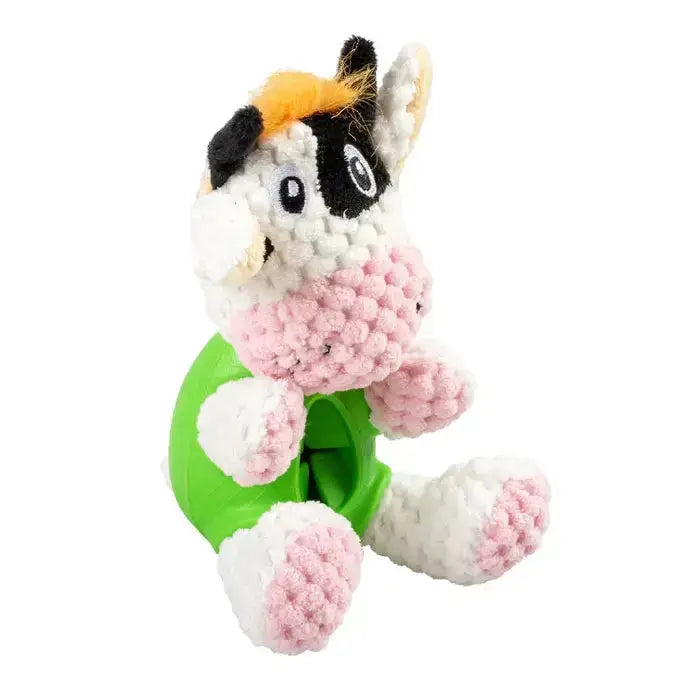 Duvo+ Plush & Rubber Dispenser Dog Toy Duvo+