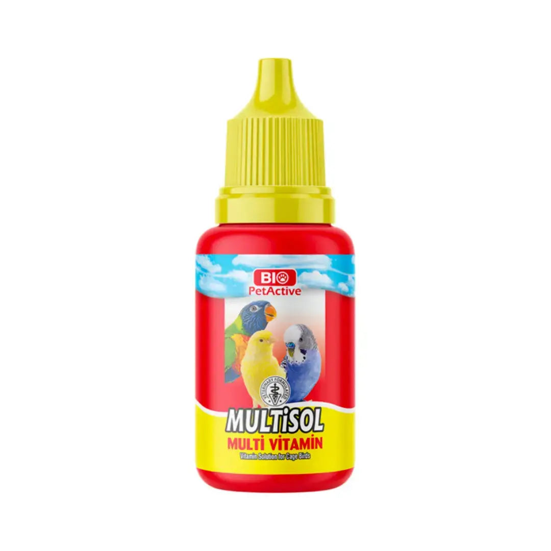 Bio Petactive Multisol Bird Supplement for healthy & vitality 30ml Bio PetActive